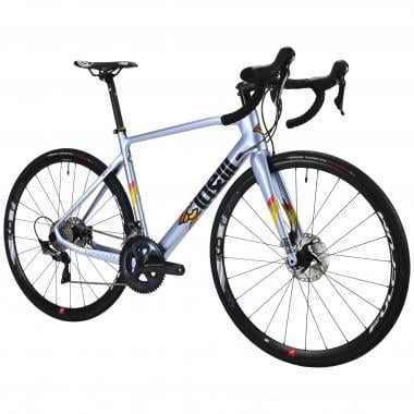 Vélo de Course CINELLI SUPERSTAR DISC Shimano Ultegra Mix 36/52 Bleu/Gris 2020 CINELLI Probikeshop 0