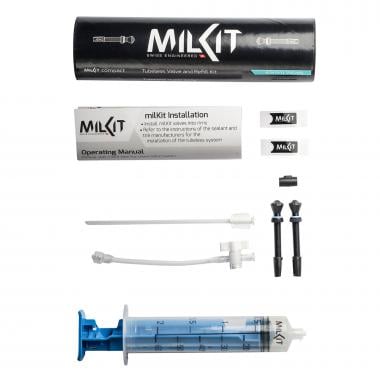MILKIT Tyre Sealant Refilling Syringe + 45 mm Valves 0