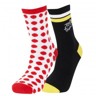 ASO TOUR DE FRANCE 2 Pairs of Socks Black/Red 0
