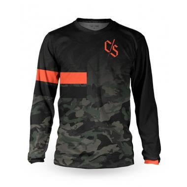 LOOSE RIDERS DIPPED CAMO Long-Sleeved Jersey Camo 0