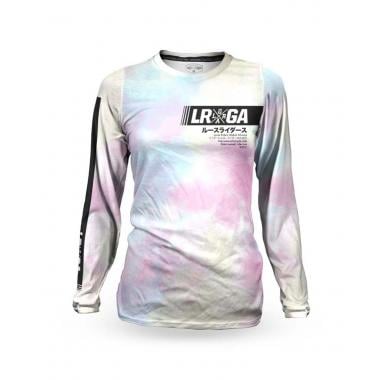 Maillot LOOSE RIDERS TIE DYE PASTEL Mujer Mangas largas Blanco/Multicolor  0
