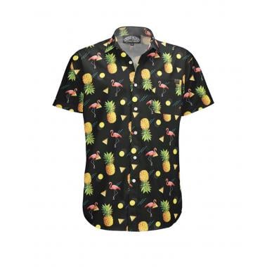 Chemise LOOSE RIDERS PINEAPPLES BLACK Manches Courtes Noir  LOOSE RIDERS Probikeshop 0