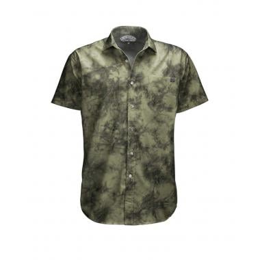 LOOSE RIDERS TIE DYE ARMY Short-Sleeved Shirt Green  0