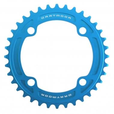 DARTMOOR TOTEM 10/11 Speed Single Chainring 4 Arms 104 mm Turquoise 0
