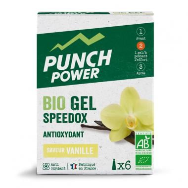 PUNCH POWER SPEEDOX Pack of 6 Energy Gels Vanilla 0