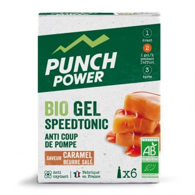 PUNCH POWER SPEEDTONIC Pack of 6 Energy Gels Salted Caramel 0