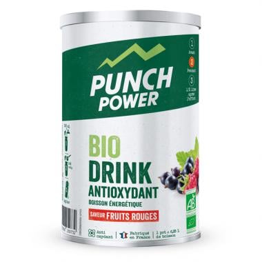 Bebida energética PUNCH POWER BIODRINK ANTIOXYDANT Frutos rojos (500 g) 0