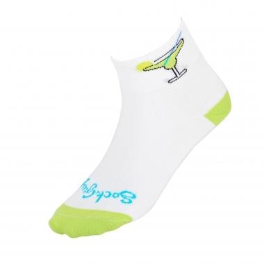 SOCK GUY MARGARITA Socks Women's White/Green 0