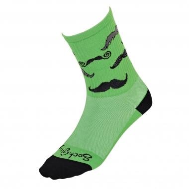 SOCK GUY HSF MUSTACHE Socks Green 0
