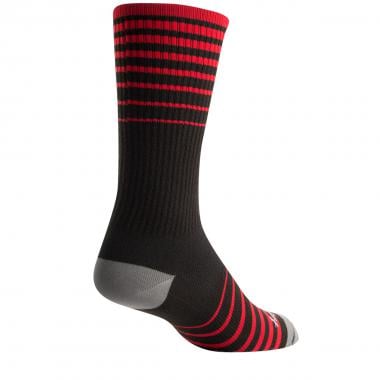 SOCK GUY CREW 8" CASCADE Socks Black 0