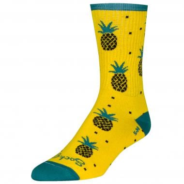 SOCK GUY PINEAPPLE CREW Socks Yellow 0