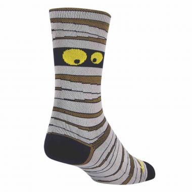 SOCK GUY CREW 6 MUMMY Socks White/Yellow 0