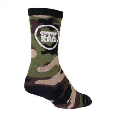 Chaussettes SOCK GUY CREW 6" STAY STRONG Camo SOCK GUY Probikeshop 0