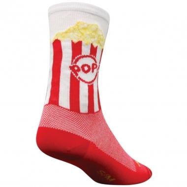 SOCK GUY POPCORN Socks White/Red 0