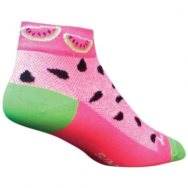 SOCK GUY WATERMELON Women's Socks Pink/Green 0