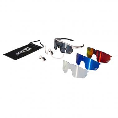 AZR RACE RX Sunglasses Pack White Iridium Silver + Accessories  0