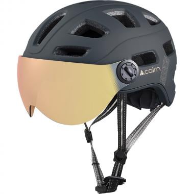 CAIRN QUARTZ VISOR LED Urban Helmet Black/Gold 0