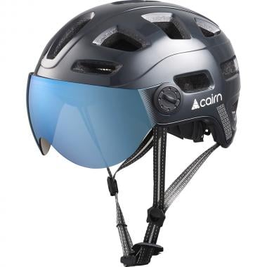 CAIRN QUARTZ VISOR LED Urban Helmet Anthracite Grey 0