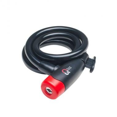 QLOC Cable Lock with Key (1.5 m x 10 mm) with Mount 0