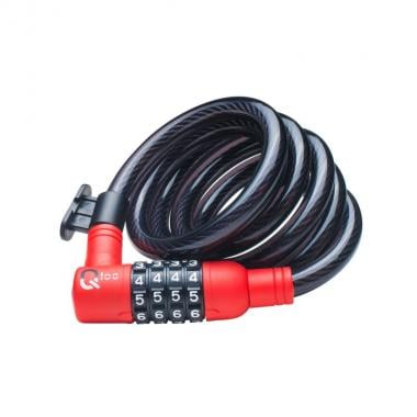 QLOC Cable Lock with Code (1.5m x 12mm) with Mount 0
