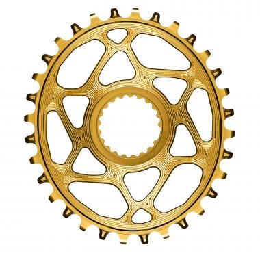 ABSOLUTEBLACK OVAL 10/11/12 Speed Single Chainring SHIMANO HG+ Direct Mount Gold 0