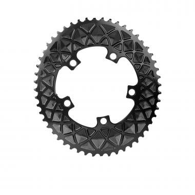 ABSOLUTEBLACK 11 Speed Oval Outer Chainring Sram Red / Force / Rival 110 mm Black 0