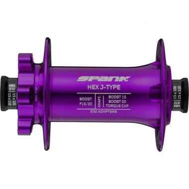 Moyeu Avant SPANK HEX 15/20 mm Boost 32 Trous Violet SPANK Probikeshop 0
