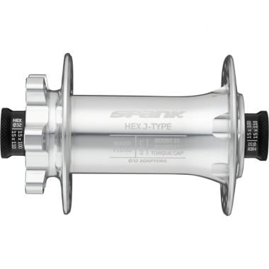 SPANK HEX Front Hub 15/20 mm Boost 32 Spokes Silver 0