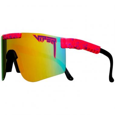 PIT VIPER ORIGINAL DOUBLE WIDE THE RADICAL Sunglasses Pink Iridium Polarized 0