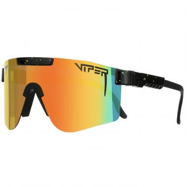PIT VIPER ORIGINAL DOUBLE WIDE THE MONSTER BULL Sunglasses Black Iridium Polarized 0