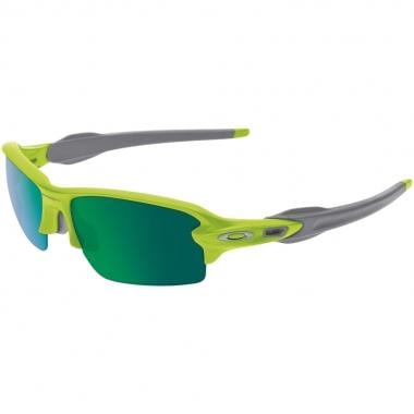 OAKLEY FLAK 2.0 Sunglasses Green/Grey Iridium OO9295-04 0