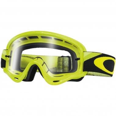 OAKELY XS O FRAME MX Kids Goggles Green Clear Lens 0