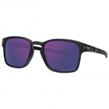 OAKLEY LATCH SQ Sunglasses Black/Purple Iridium Polarized OO9353-04 0