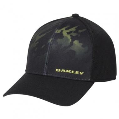 OAKLEY SILICON BARK TRUCKER 4.0 PRINT Cap Black/Yellow 0