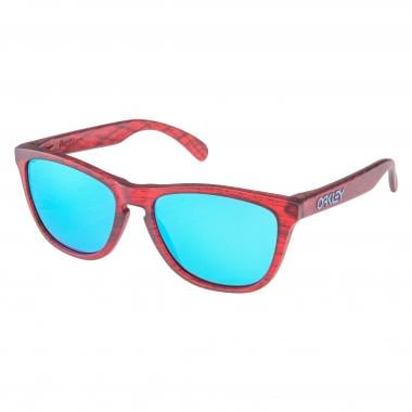 OAKLEY FROGSKINS Sunglasses Mat Red Woodgrain Iridium OO9013-B755 0