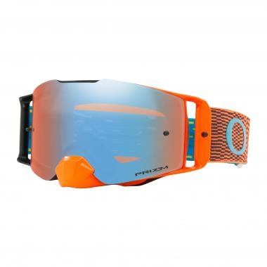 OAKLEY FRONT LINE MX Goggles Orange Prizm Iridium Lens OO7087-35 0