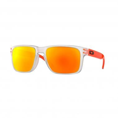 OAKLEY HOLBROOK Sunglasses Transparent/Orange Iridium OO9102-H555 0