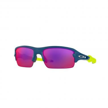 OAKLEY FLAK XS Sunglasses Blue/Yellow Prizm Road OJ9005-0559 0