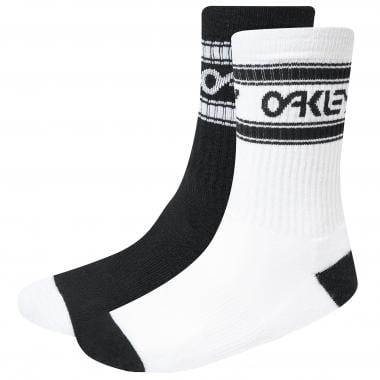 Socken OAKLEY B1B 2 Paar Schwarz/Weiß 2019 0