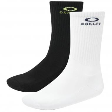 Socken OAKLEY ELLIPSE MACRO 2 Paar Schwarz/Weiß 0
