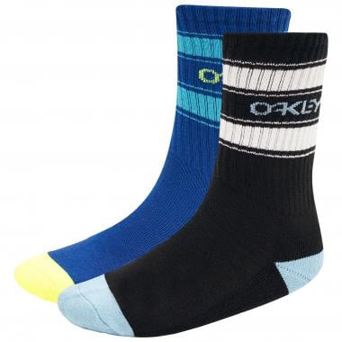 OAKLEY B1B 2 Pairs Socks Blue/Black 0