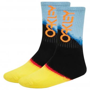 OAKLEY B1B GRADIENT Socks Blue/Black/Yellow 2020 0