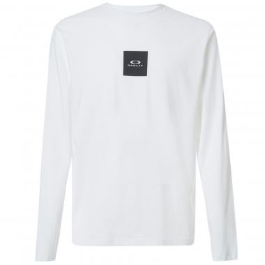 T-Shirt OAKLEY BOLD BLOCK LOGO Langarm Weiß 2020 0
