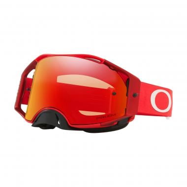 OAKLEY AIRBRAKE MX Goggles Red Prizm Torch Lens OO7046-A5 0