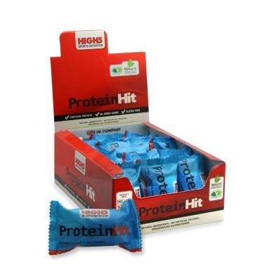HIGH5 PROTEIN HIT Pack of 15 Energy Bars Gluten-free (50 g) 0