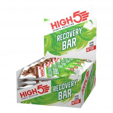 Lote de 25 barritas de recuperación HIGH5 RECOVERY BAR Sin gluten (50 g) 0