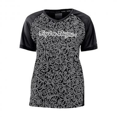 Maillot TROY LEE DESIGNS SKYLINE EVIL Mujer Mangas cortas Negro 0