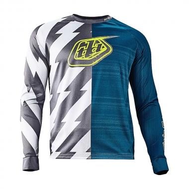 Maillot TROY LEE DESIGNS MOTO CAUSTIC Mangas largas Azul 0