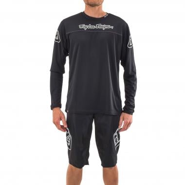 Maillot TROY LEE DESIGNS SPRINT Mangas largas Negro 0