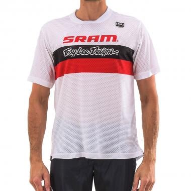 Maillot TROY LEE DESIGNS SKYLINE AIR SRAM Manches Courtes Blanc/Rouge TROY LEE DESIGNS Probikeshop 0